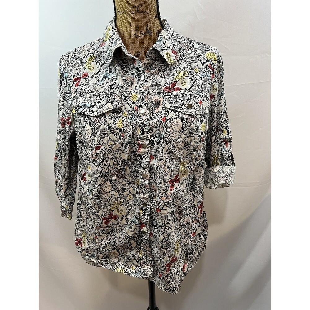 Womens CJ Banks Button Up XL